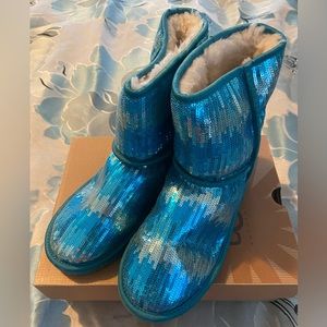 UGG Sequin Boots, Size 6